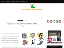 Tablet Screenshot of clipartmountain.com